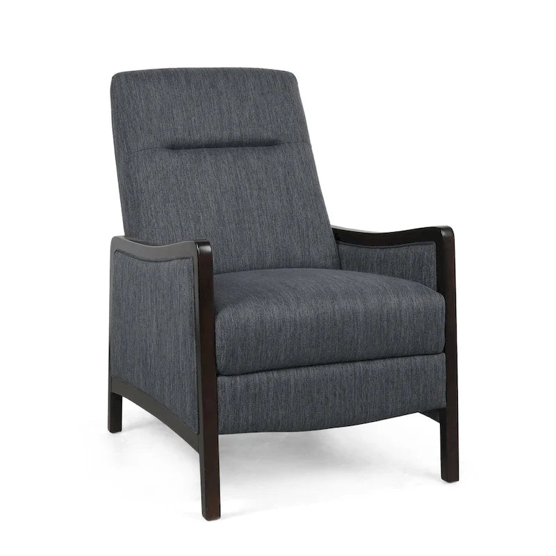 Fauteuil inclinable moderne sans levier de commande (système poussoir)