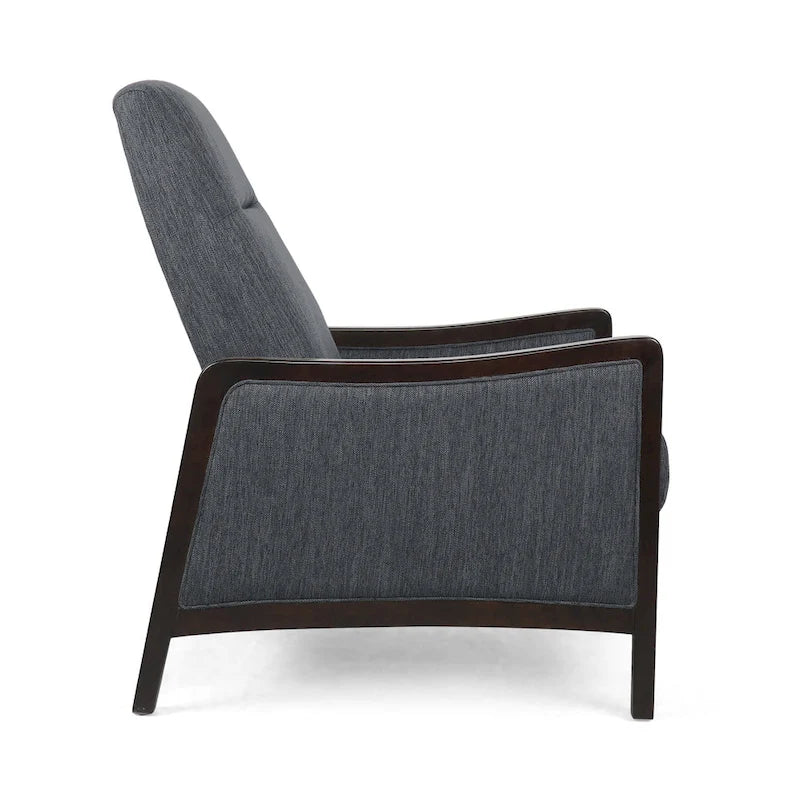 Fauteuil inclinable moderne sans levier de commande (système poussoir)