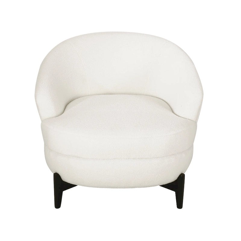 Fauteuil Club Rembourré en Boucle