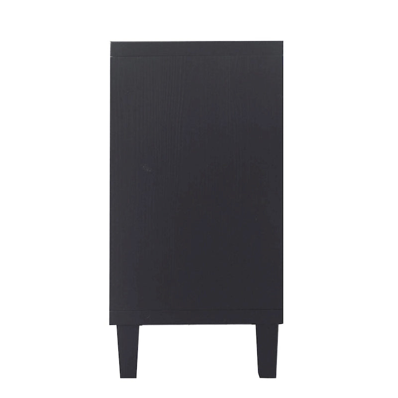 Meuble d'appoint 4 portes Meuble en bois Buffet de rangement