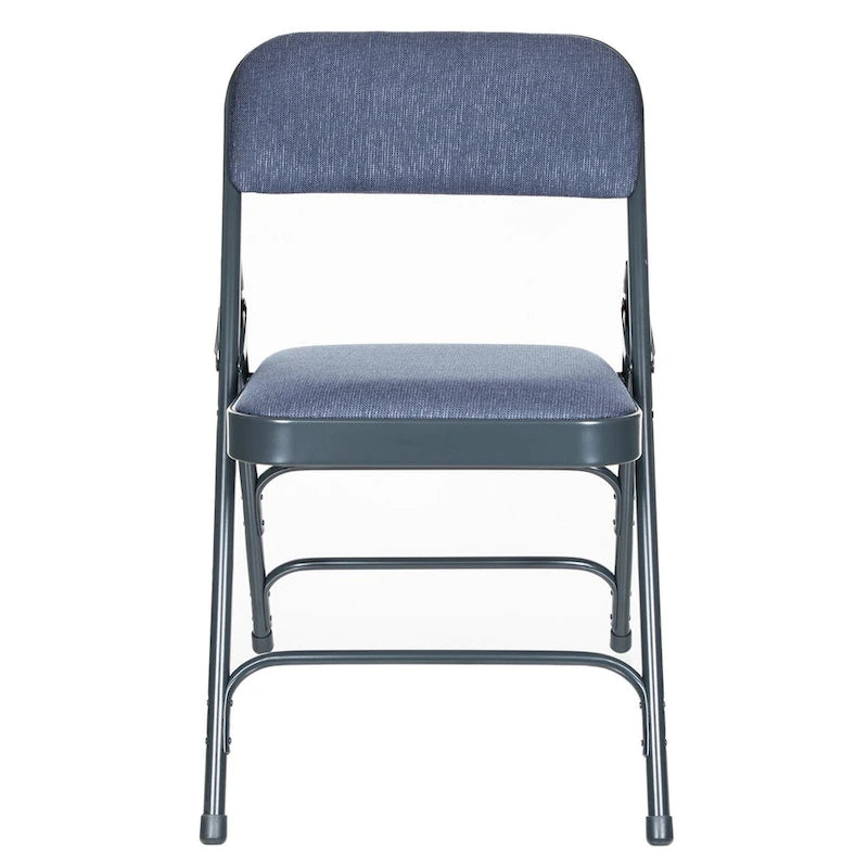 Chaise pliante Triple Renfort en Tissu, Lot de 4