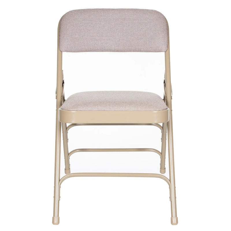 Chaise pliante Triple Renfort en Tissu, Lot de 4