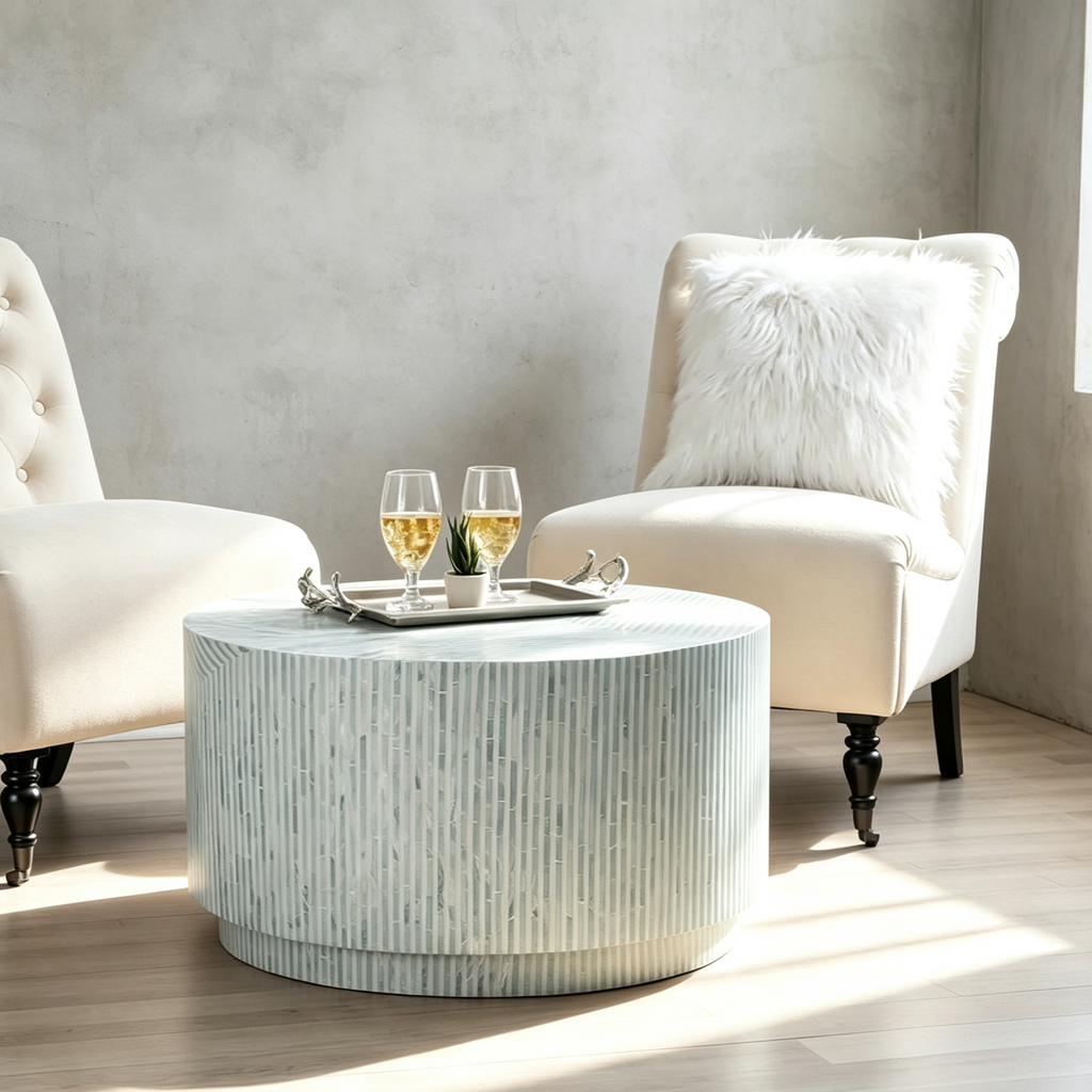 Table basse mosaïque